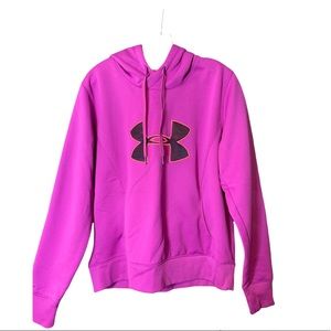 Under Armour Women’s Sweatshirt ColdGear Pink/Purple XL